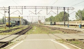 "Lublin", tory wyjazdowe z dworca, 9.09.1998. Fot. J. Szeliga